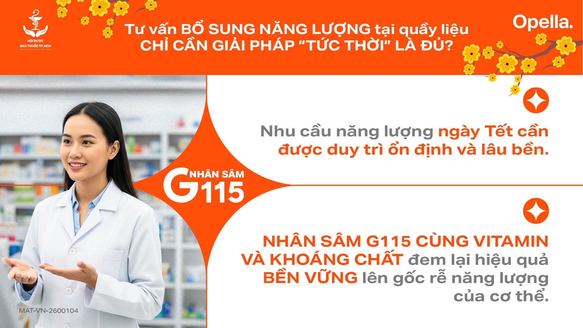 Lấp đầy khoảng trống năng lượng mùa tết tất bật: Dược sĩ tư vấn sao cho chuẩn?